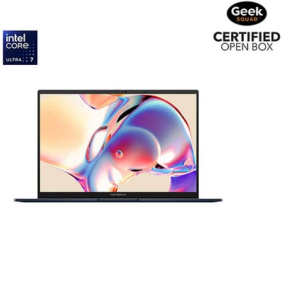 Boîte ouverte - Portable tactile DELO 14 po Zenbook 14 d'ASUS - Bleu (EVO Ultra 7 155H d'Intel/RAM 16 Go/1 To)