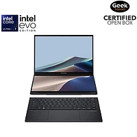 Open Box - ASUS Zenbook DUO 14" OLED Touchscreen Laptop - Grey (Intel Core Ultra 7 EVO/16GB RAM/1TB SSD) - En