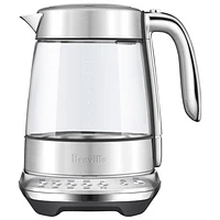 Breville Smart Crystal Luxe Electric Kettle - 1.7L - Brushed Stainless Steel