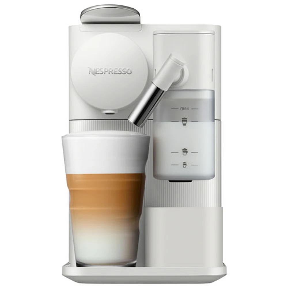 Nespresso Lattissima One Espresso Machine with Milk Frother - White