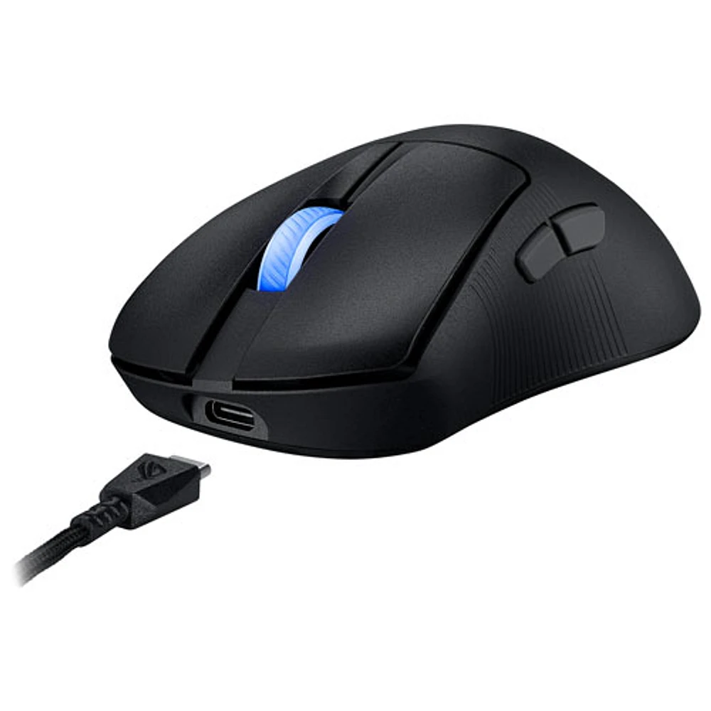 Souris de jeu optique sans fil de 42 000 ppp ROG Keris II WL Ace d'ASUS - Noir