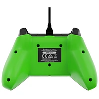 Manette avec fil de PDP pour Xbox Series X|S/Xbox One/PC - Carbone néon