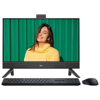 Ordinateur tout-en-un à écran tactile de 24 po Inspiron de Dell (Ryzen 5 7530U d'AMD/RAM 16 Go/SSD 1 To/Windows 11)