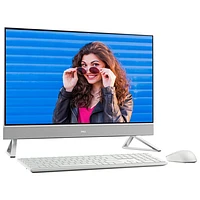 Dell Inspiron 27" All-in-One Desktop PC - White (Intel Core 7 150U/16GB RAM/1TB SSD/Windows 11)