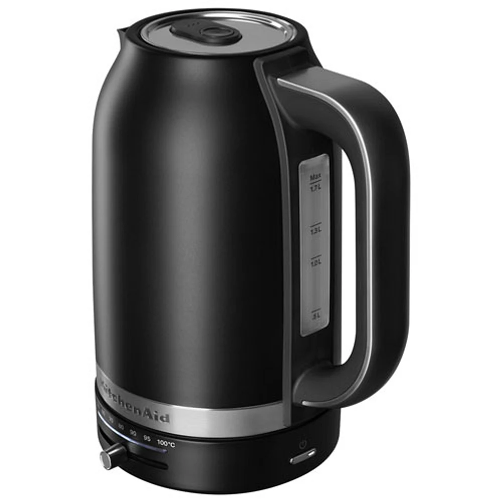 KitchenAid Programmable Electric Kettle - 1.7L - Matte Black