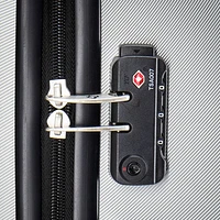 Ensemble de 3 valises rigides extensibles Quantum DLX de Samsonite - Argenté