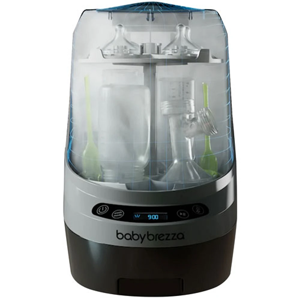 Baby Brezza Bottle Washer Pro Baby Bottle Sterilizer & Dryer - White/Black