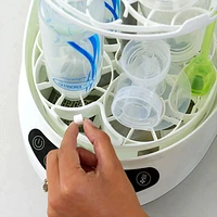 Baby Brezza Bottle Washer Pro Baby Bottle Sterilizer & Dryer - White/Black