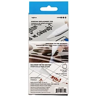 LOGiiX Pencil Replacement Tips - 4-Pack - White