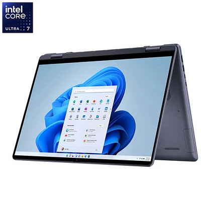 Portable à écran tactile de 16 po Inspiron de Dell - Platine (Core Ultra 7 155H d'Intel/RAM 16 Go/SSD 1 To/Windows 11 Home)