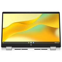 HP 14" x360 Chromebook - Glacier Silver (Intel N-series N100/128 GB/4GB RAM/ChromeOS)