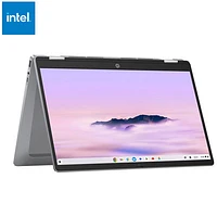 HP 14" x360 Chromebook Plus w/ 1 year of Gemini Advanced (Intel Core i3-N305/128GB/8GB RAM/ChromeOS)