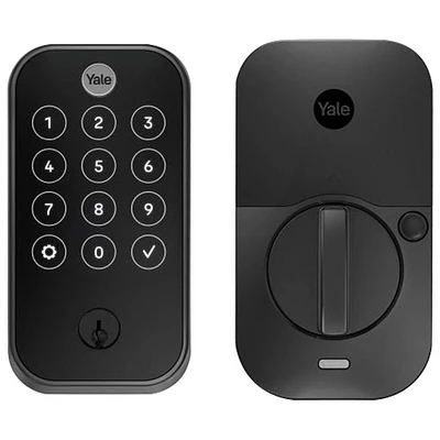 Serrure intelligente Bluetooth Assure Lock 2 Touch avec clé et pavé biométrique de Yale