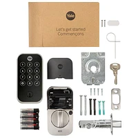 Yale Assure Lock 2 Touch Bluetooth Smart Lock with Key & Biometric Keypad - Nickel