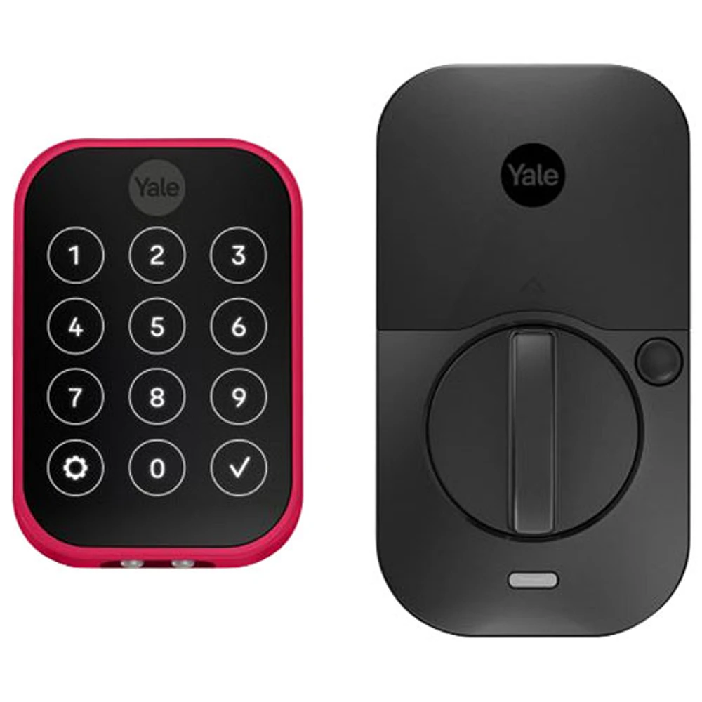 Yale Assure Lock 2 Wi-Fi Smart Lock - Viva Magenta