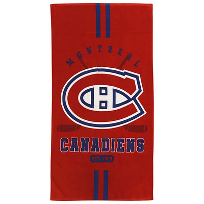 NHL Oversized Beach Towel - 34" x 63" - Montreal Canadiens