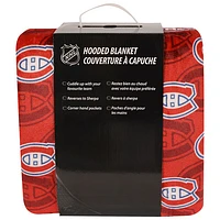 NHL Hooded Throw Blanket - 50" x 70" - Montreal Canadiens