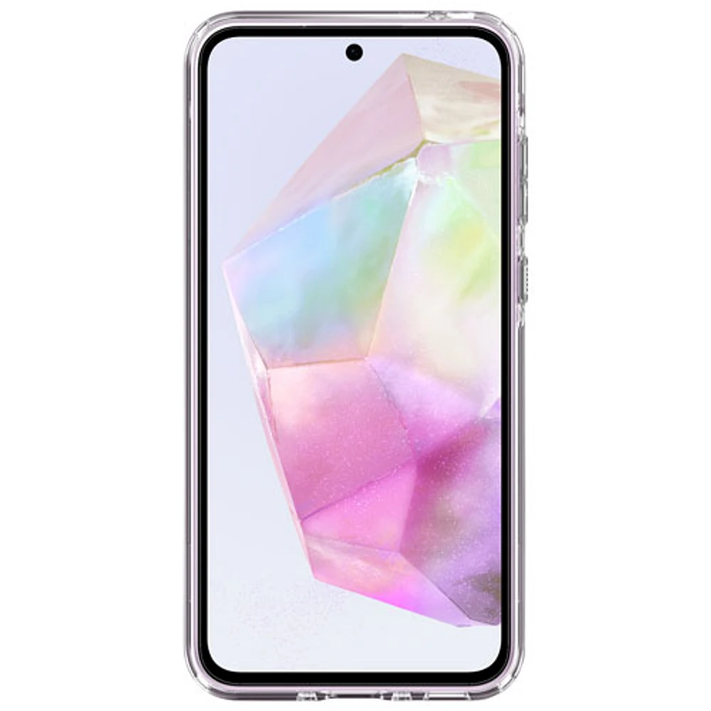 Étui rigide ajusté Slim Armor Essential S de Spigen pour Galaxy A35 5G - Transparent