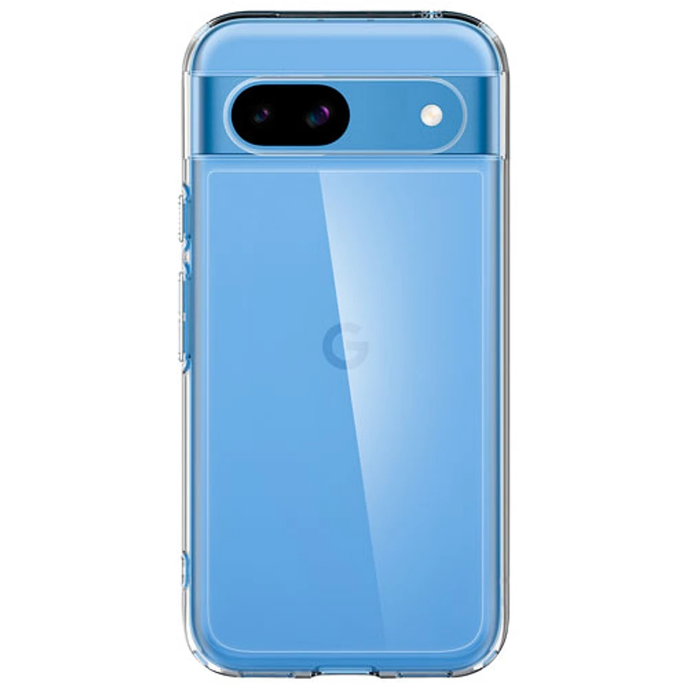 Spigen Crystal Flex Fitted Hard Shell Case for Pixel 8a - Crystal Clear