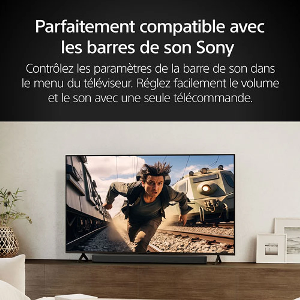 Téléviseur intelligent Google HDR DEL UHD 4K de 50 po Bravia 3 de Sony (K50S30B) - 2024