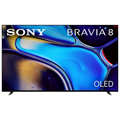 Téléviseur intelligent Google HDR DELO UHD 4K de 55 po Bravia 8 de Sony (K55XR80B) - 2024