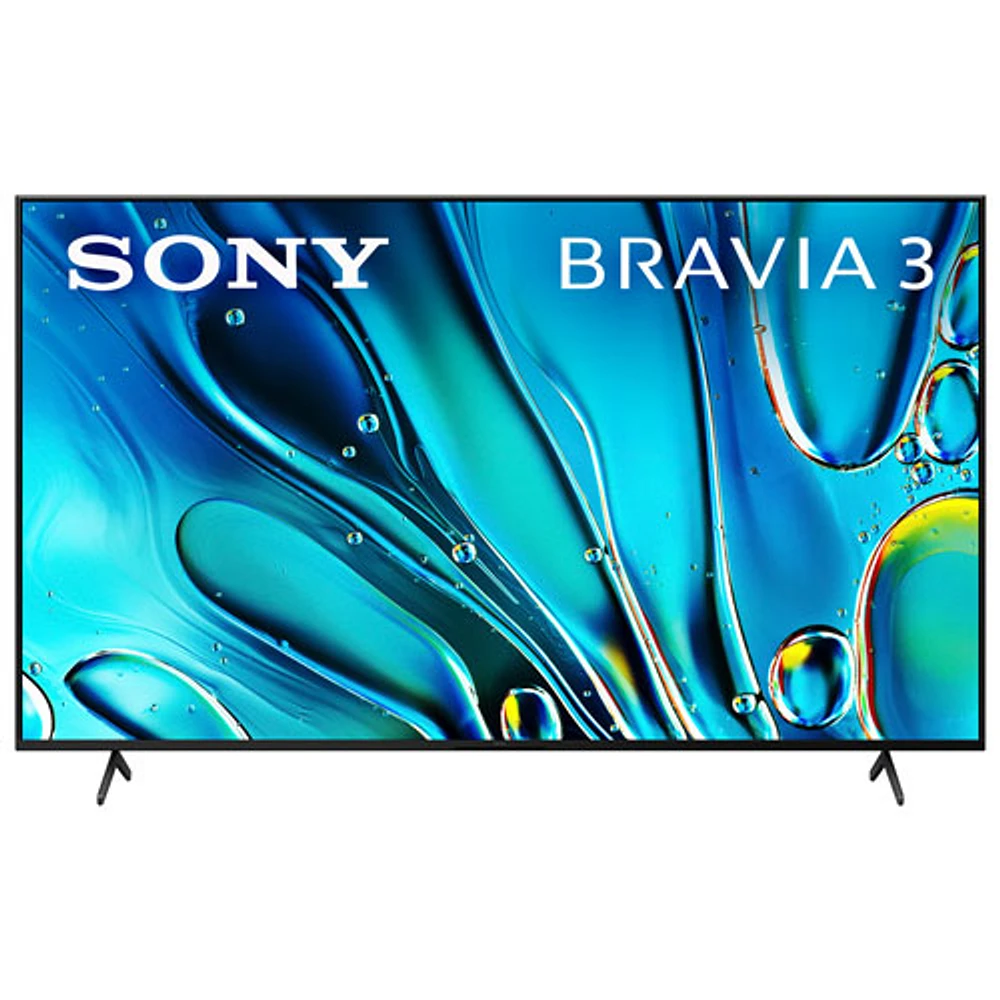 Téléviseur intelligent Google HDR DEL UHD 4K de 85 po Bravia 3 de Sony (K85S30B) - 2024