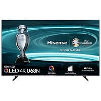 Hisense 85" 4K UHD HDR Mini LED QLED Smart Google TV (85U68N) - 2024