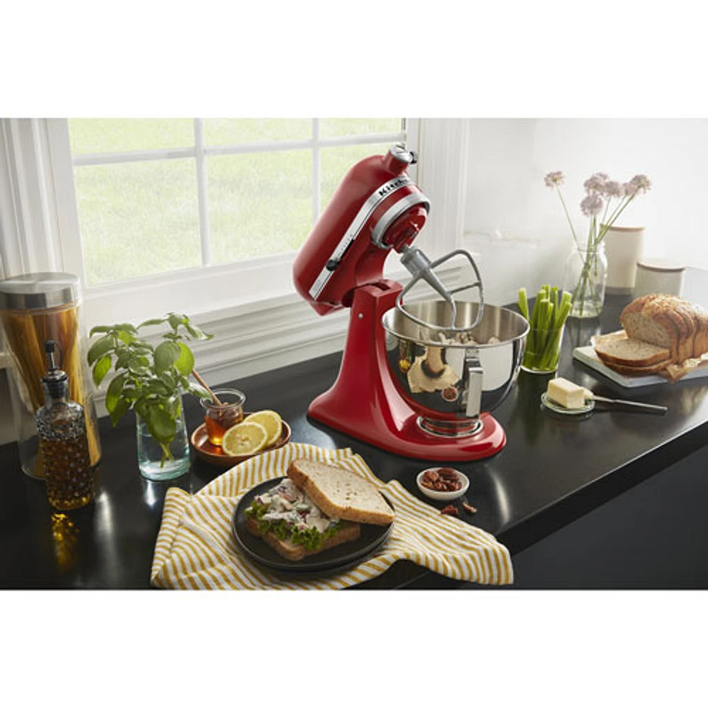 KitchenAid Deluxe Tilt-Head Stand Mixer - 4.5Qt - 300-Watt - Empire Red - Only at Best Buy