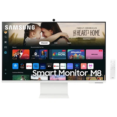 Samsung 32" 4K Ultra HD 60Hz 4ms GTG VA LCD USB-C Monitor (LS32DM801UNXZA) - Warm White