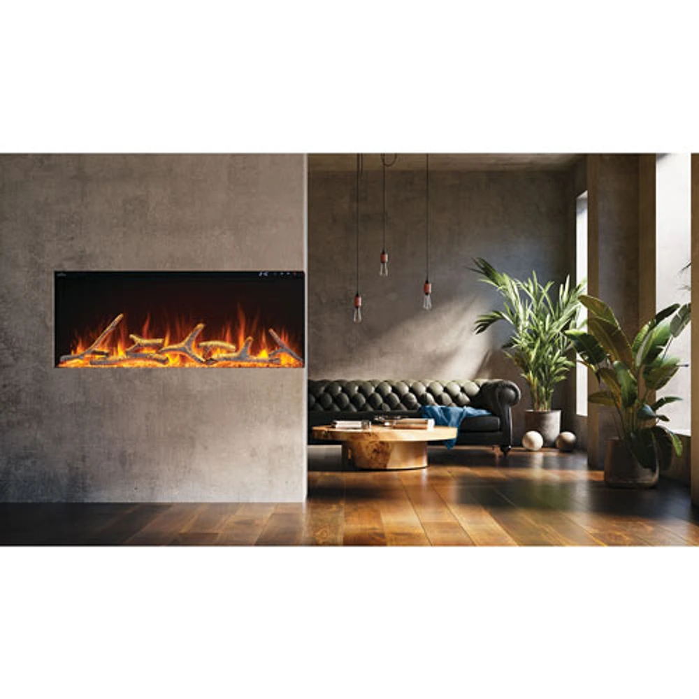 Napoleon Astound 62" FlexMount Electric Fireplace - 10000 BTU - Black