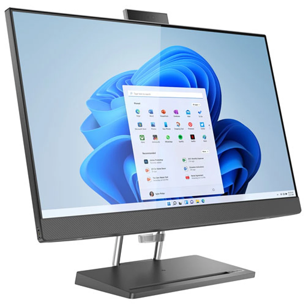 Lenovo IdeaCentre 27" Touchscreen All-in-One PC - Storm Grey (Intel Core i7-12700H/16GB RAM/512GB SSD/Windows 11)