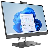 Lenovo IdeaCentre 27" Touchscreen All-in-One PC - Storm Grey (Intel Core i7-12700H/16GB RAM/512GB SSD/Windows 11)