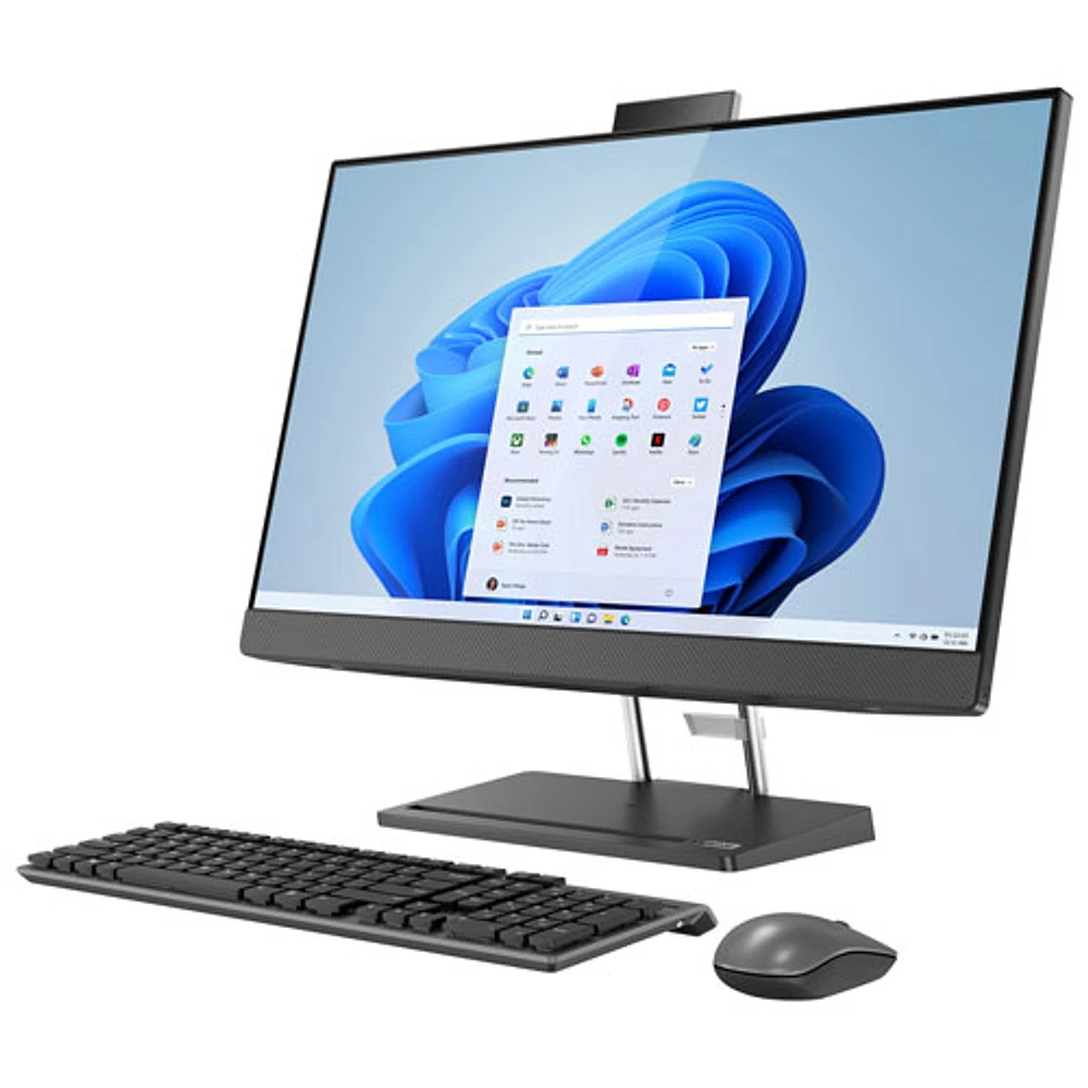 Lenovo IdeaCentre 27" Touchscreen All-in-One PC - Storm Grey (Intel Core i7-12700H/16GB RAM/512GB SSD/Windows 11)