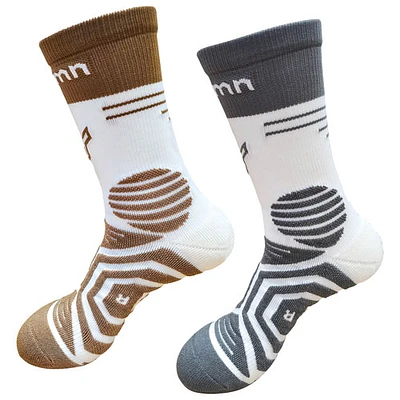 Chaussettes de compression antibactériennes de Yu-mn - 2 paires