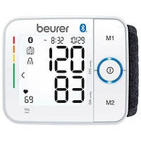 Beurer Premium Wrist Blood Pressure Monitor with Smartphone App (BC54W)