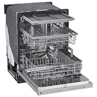 LG 24" 48dB Built-In Dishwasher with Third Rack (LDPN454HT) - Stainless Steel