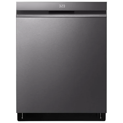 Lave-vaisselle encastrable 24 po 46 dB avec troisième panier de LG (LDPH5554D) - Inox noir