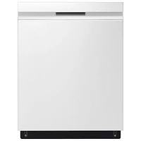 Lave-vaisselle encastrable 24 po 48 dB avec troisième panier de LG (LDPN4542W) - Blanc