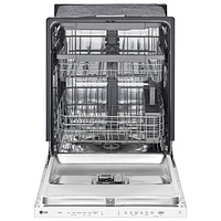 LG 24" 48dB Built-In Dishwasher with Third Rack (LDPN4542W) - White