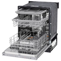 LG 24" 46dB Built-In Dishwasher with Third Rack (LDPH5554S) - Stainless Steel