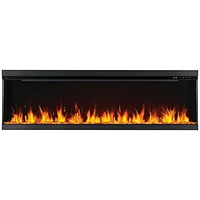 Napoleon Astound 74" FlexMount Electric Fireplace - 10000 BTU - Black