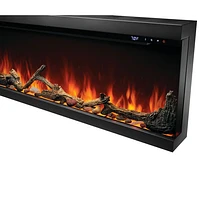 Napoleon Astound 74" FlexMount Electric Fireplace - 10000 BTU - Black