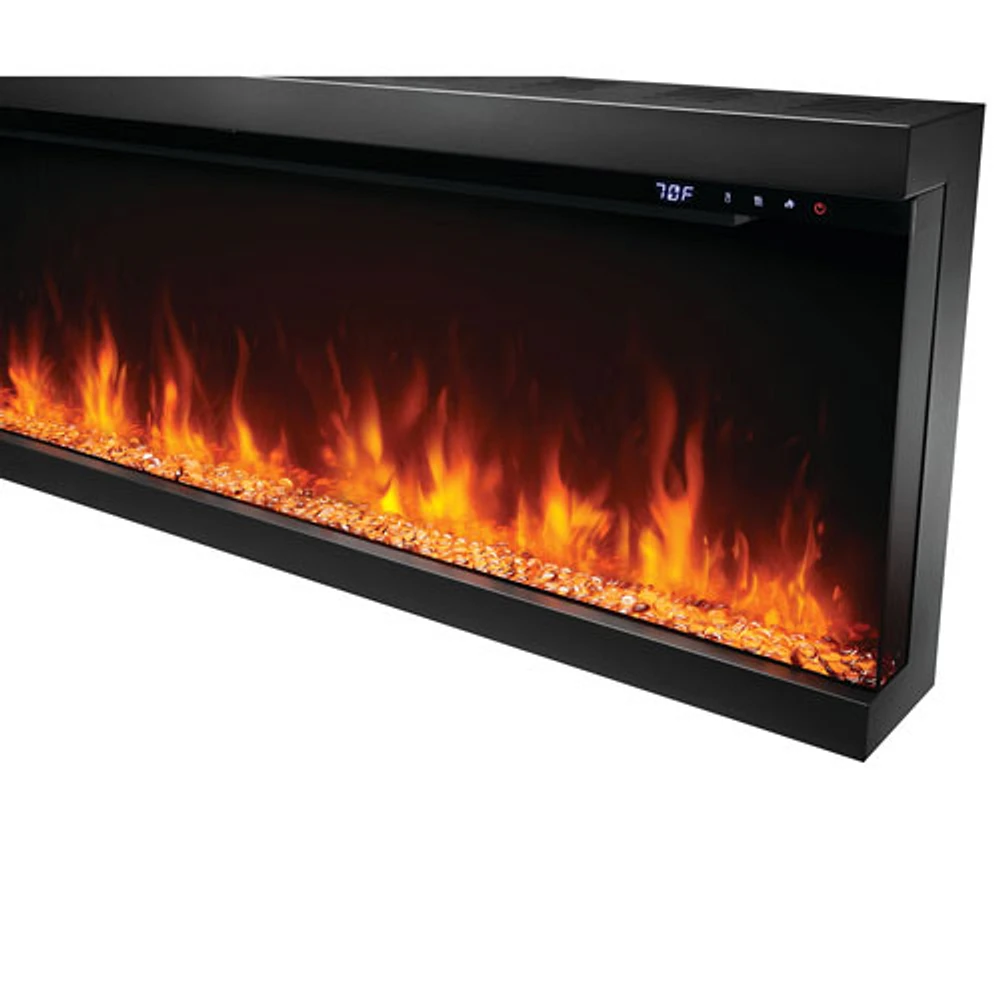 Napoleon Astound 74" FlexMount Electric Fireplace - 10000 BTU - Black