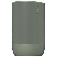 Haut-parleur intelligent portatif durable Move 2 de Sonos - Olive - Partenaire de détail exclusif