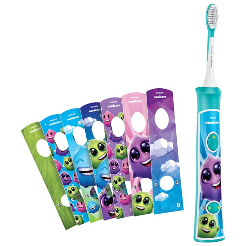 Philips Sonicare for Kids Electric Toothbrush (HX6321/02) - Aqua