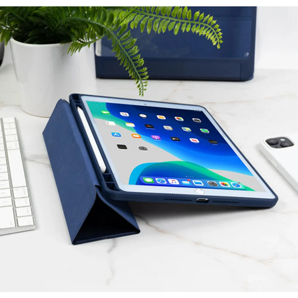 LOGiiX Cabrio+ Case for iPad 10.2" (7th/8th/9th Gen) - Midnight Blue