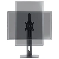 StarTech 32" Ergonomic Single Monitor Standing Mount - Black