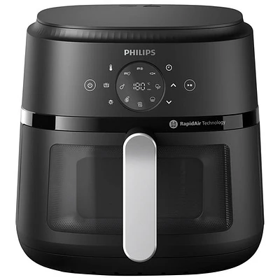 Philips 2000 Series Air Fryer with Window - 6.2QT - Black - Only at Best Buy