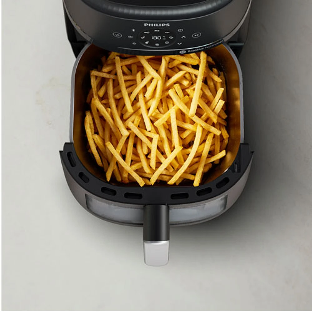 Friteuse à air chaud avec fenêtre série 2000 de Philips - 6,6 pte - Noir - Exclusivité de Best Buy