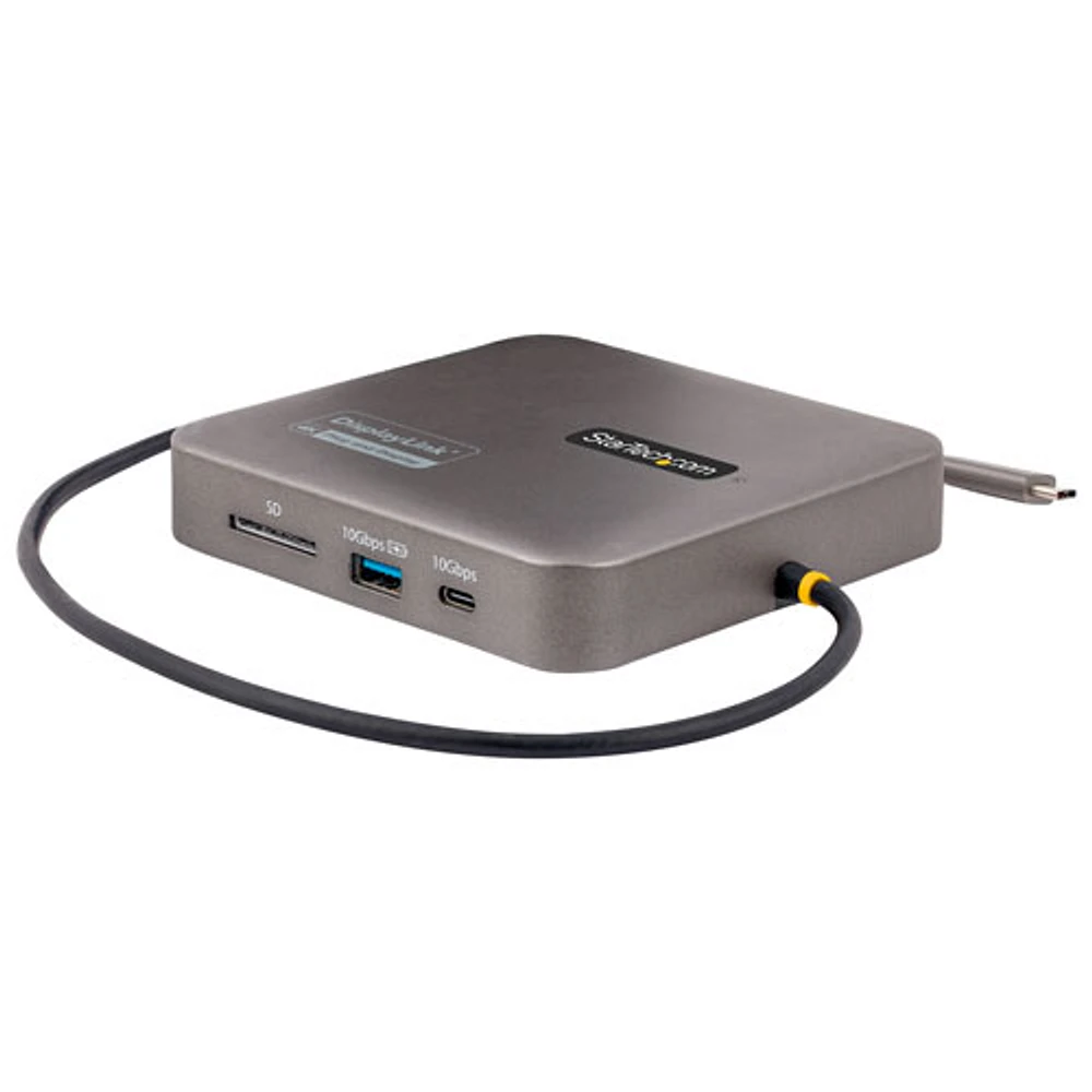 StarTech USB-C Multiport Adapter with HDMI & Card Reader & Ethernet (102B-USBC-MULTIPORT)